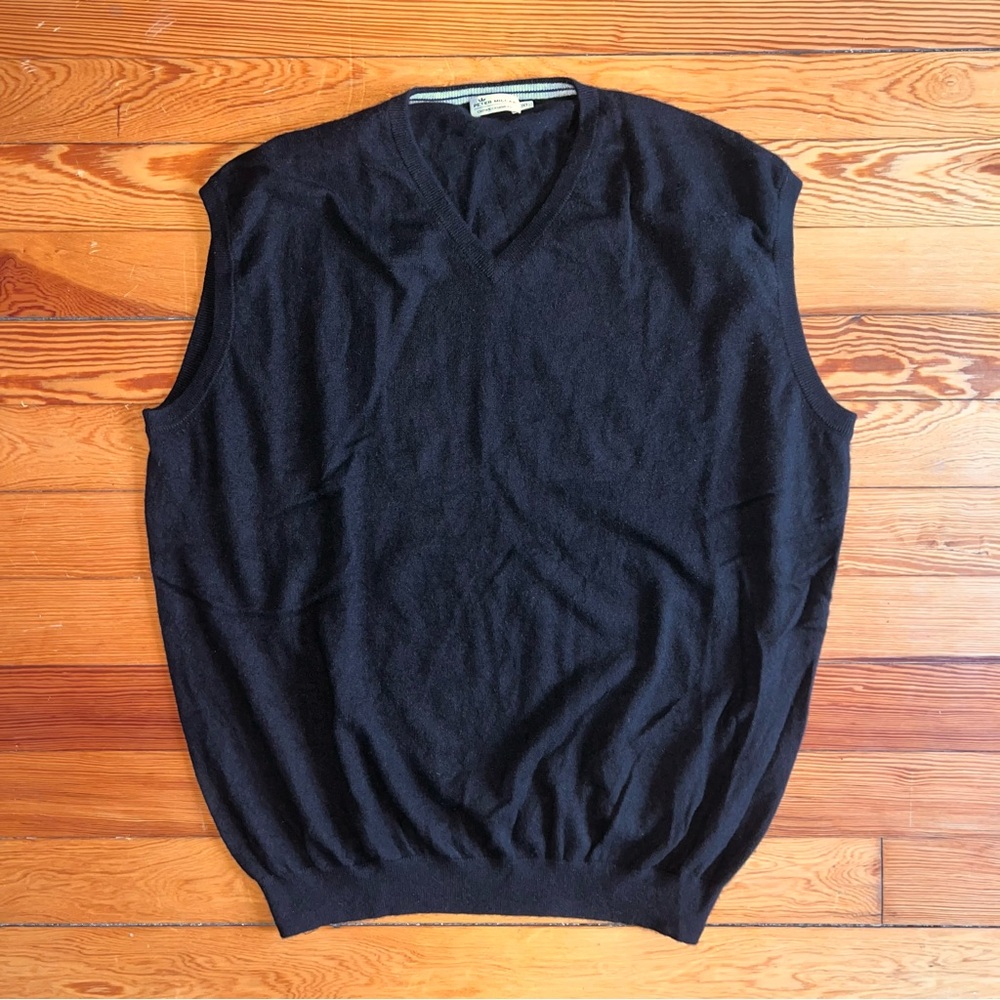 PETER MILLAR Cashmere V-Neck Sweater Vest